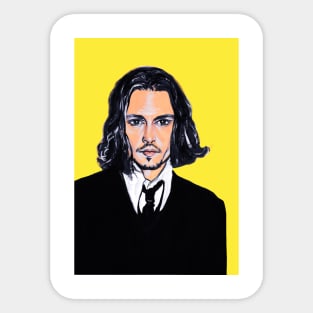 Johnny Depp Sticker